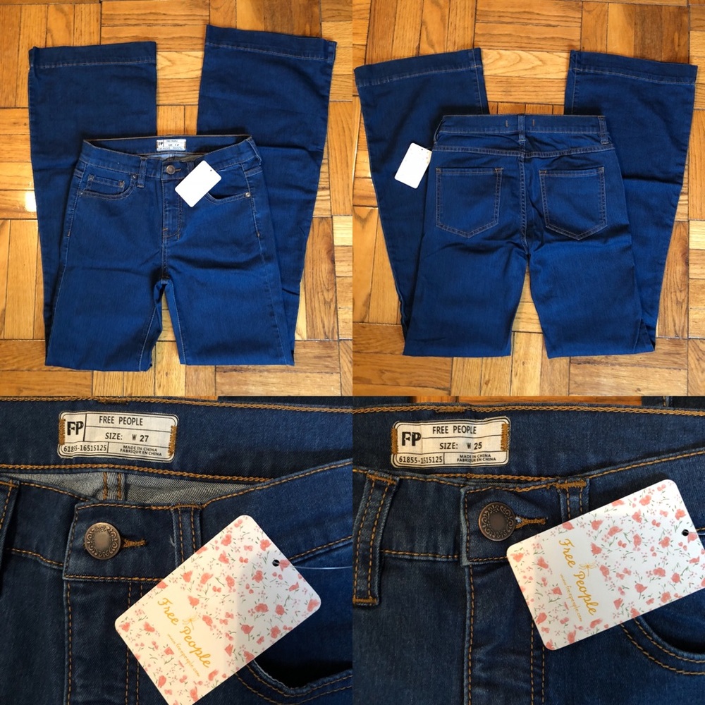 ❗️SOLD OUT❗️FREE PEOPLE Flare Denim Jeans - Picture 8 of 8